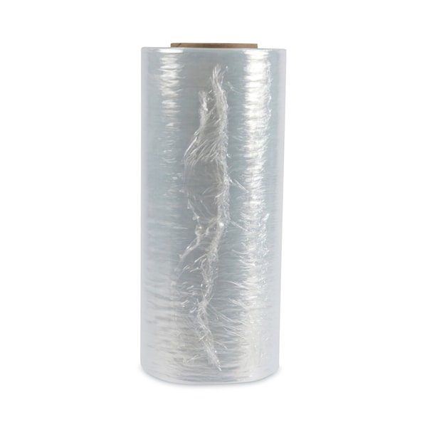 Stretch Films & Shrink Wrap, 12" W x 1,500 ft L, Clear