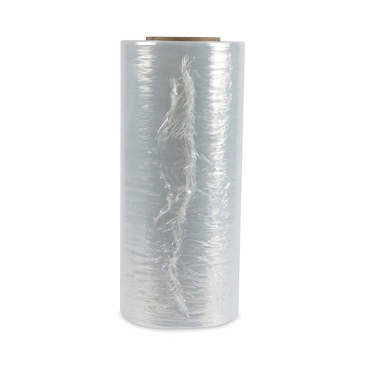 Stretch Films & Shrink Wrap, 12" W x 1,500 ft L, Clear