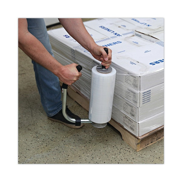 Stretch Films & Shrink Wrap, 12" W x 1,500 ft L, Clear
