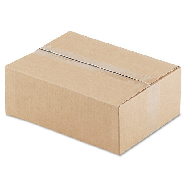 Fixed-Depth Corrugated Shipping Boxes, RSC, 9 in. x 12 in. x 4 in., Brown Kraft, 25PK