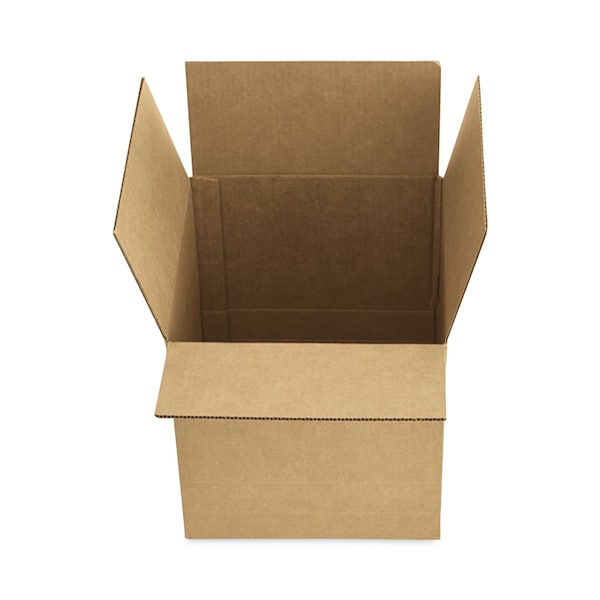Fixed-Depth Brown Corrugated Shipping Boxes, RSC, X-Large, 12"x16"x9", Brown Kraft, PK25, 25PK