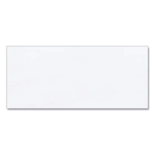 Business Envelope, #10, Commercial Flap, Gummed Closure, 4.13 x 9.5, White, 500PK