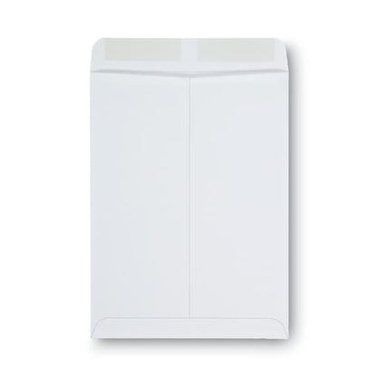 Catalog Envelope, 28 lb Bond Weight Paper, #10 1/2, Square Flap, Gummed Closure, 9x12, White, 100PK