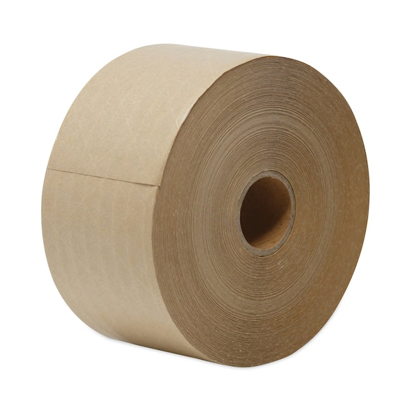 Glass-Fiber Reinforced Kraft Sealing Tape, 3" Core, 3" x 450 ft., PK10