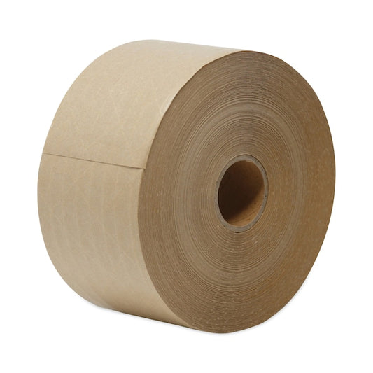Glass-Fiber Reinforced Kraft Sealing Tape, 3" Core, 3" x 450 ft., PK10
