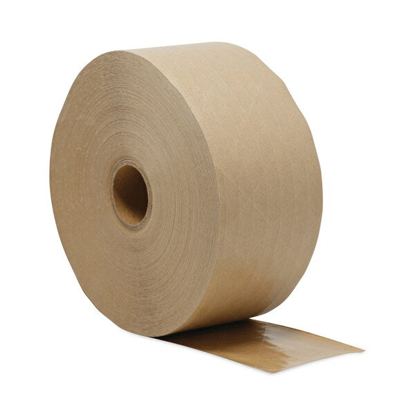 Glass-Fiber Reinforced Kraft Sealing Tape, 3" Core, 3" x 450 ft., PK10
