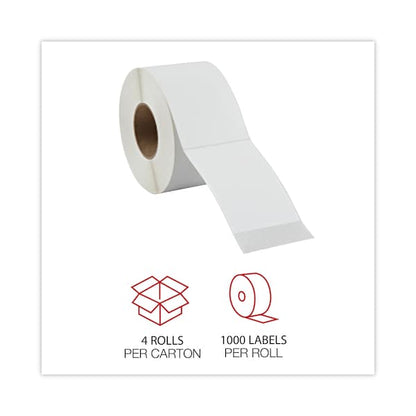 4" x 6" Thermal Transfer Shipping Label, Pk4
