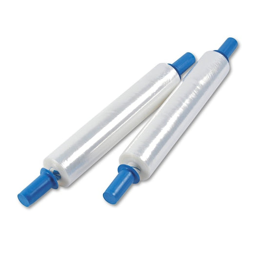 Stretch Film, Cushn Handl, 20"x1000ft, PK4, 20" W x 1,000 ft L, Clear