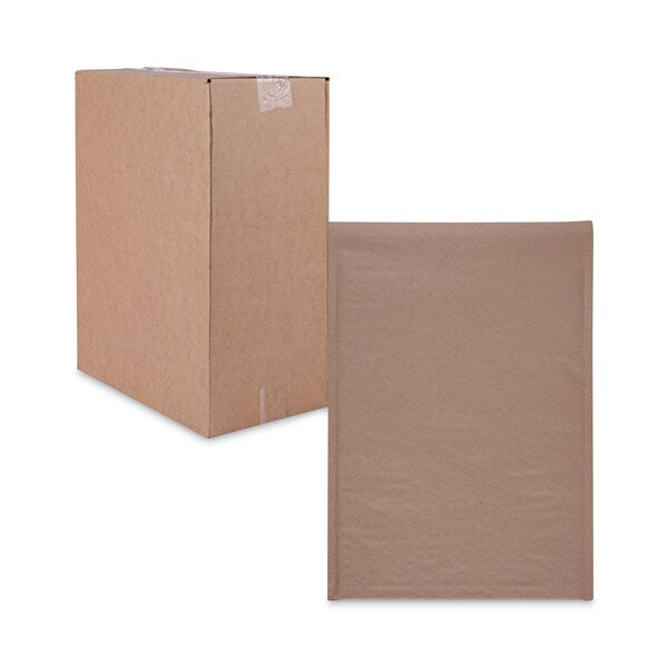 Natural Self-Seal Cushioned Mailer, #5, 10.5 x 16, Kraft, PK80