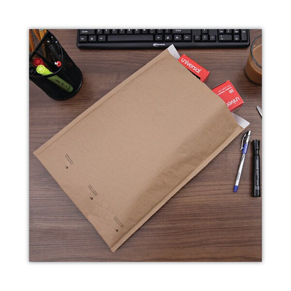 Natural Self-Seal Cushioned Mailer, #5, 10.5 x 16, Kraft, PK80
