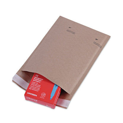 Cushioned Mailer, #0, Bubble Lining, Self-Adhesive, 6x10, Kraft, PK200