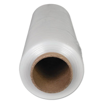 Handwrap Stretch Film, 18"x1500ft, PK4, 18" W x 1,500 ft L, Clear