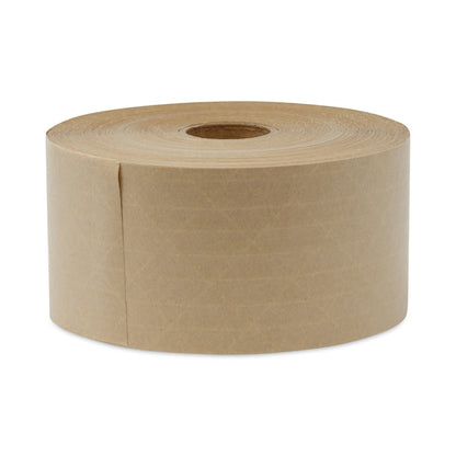Glass-Fiber Reinforced Gummed Kraft Tape, 3" Core, 3" x 375 ft., PK8