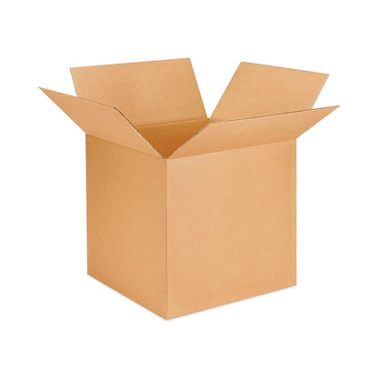 Fixed-Depth Brown Corrugated Shipping Boxes, RSC, Small, 6"x8"x5", Brown Kraft, PK25, 25PK