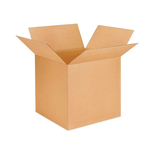 Fixed-Depth Brown Corrugated Shipping Boxes, RSC, Small, 6"x8"x5", Brown Kraft, PK25, 25PK
