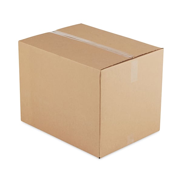 Fixed-Depth Brown Corrugated Shipping Boxes, RSC, Small, 6"x8"x5", Brown Kraft, PK25, 25PK