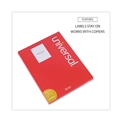 8.5" x 11" Copier Labels, Pk100