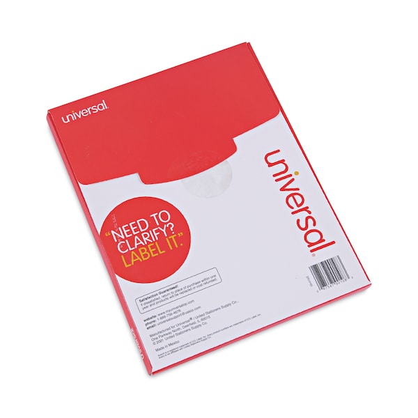 8.5" x 11" Copier Labels, Pk100