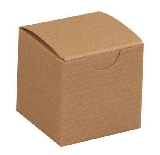 Gift Boxes, 2" x 2" x 2", Kraft, 200/Case