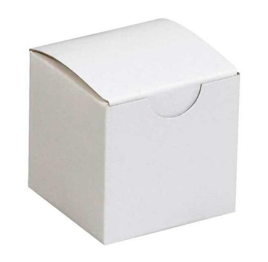 Gift Boxes, 2" x 2" x 2", White, 200/Case