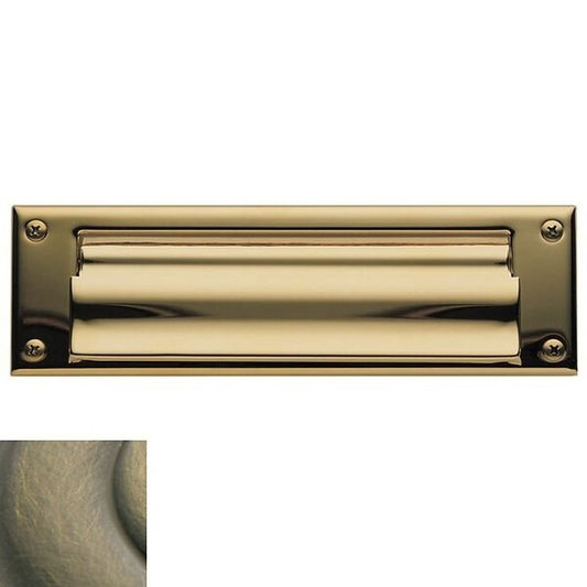 Estate Antique Brass Mail Slot