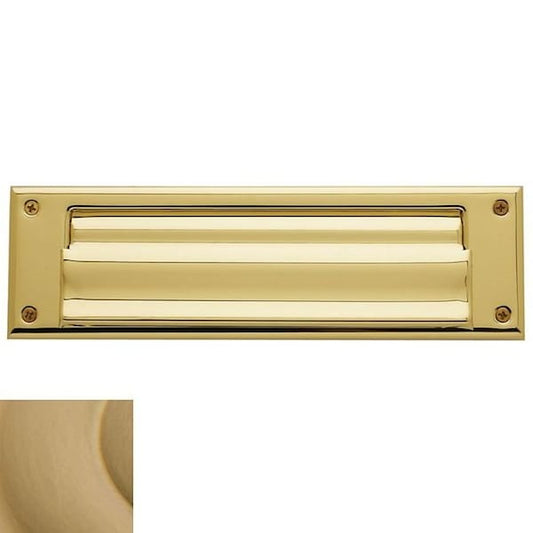 Estate Vintage Brass Mail Slot