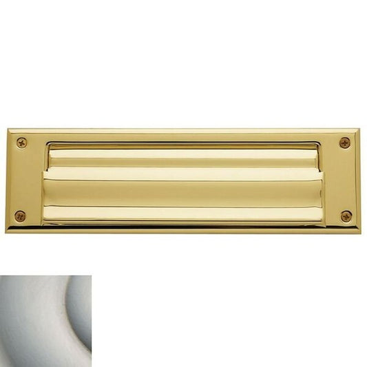 Estate Lifetime Satin Nickel Mail Slot