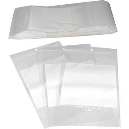 5" x 8" Reclosable Write-On Bags, PK 1000
