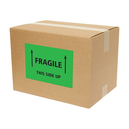 Neon Shipping Labels, Laser, 5-1/2", PK200