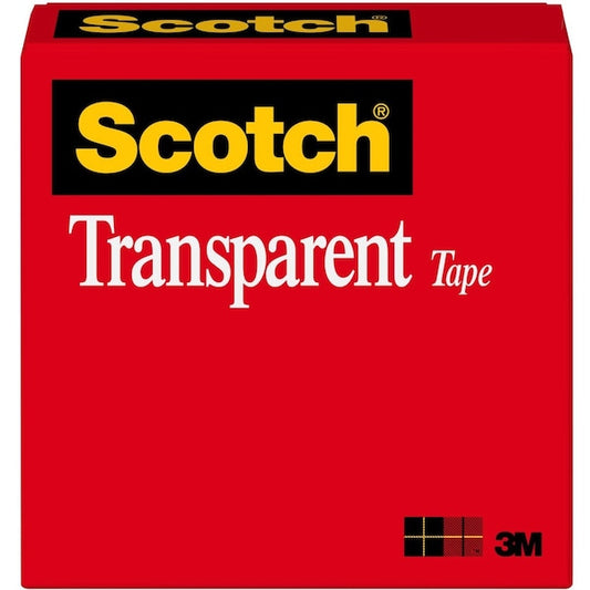 Tape, Roll, Transp, 3/4X1296"