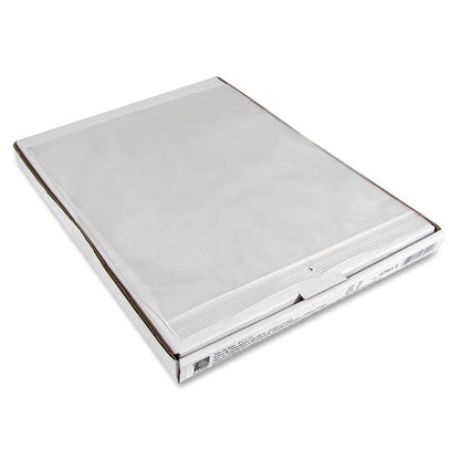 Job Ticket Holder, 11" L, 8.5" W, Clear