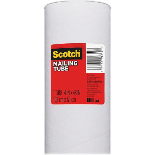 Scotch Mailing Tube 7982, 4"x48", PK12