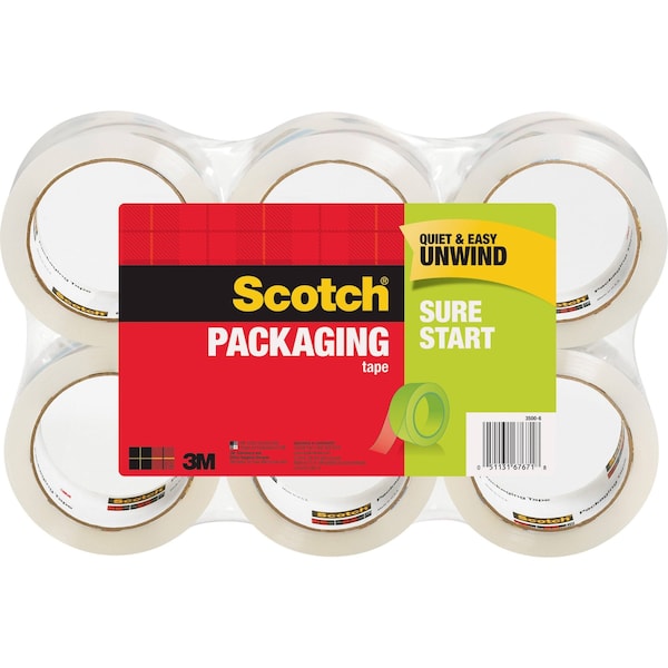 Tough Grip Moving Packaging Tape, 35, PK6