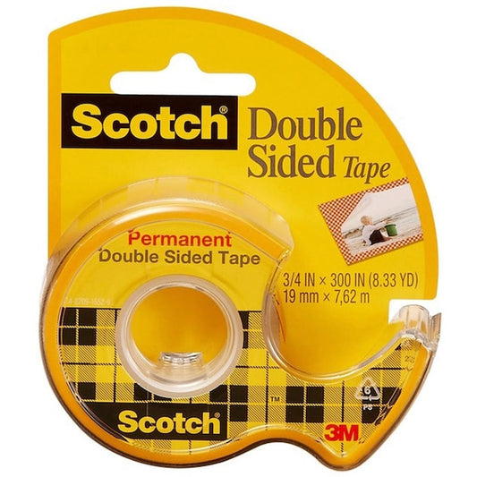 Tape, Roll, Dblsided, 3/4X400