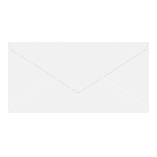 Envelope, DL, Tissue Lined, White, PK25