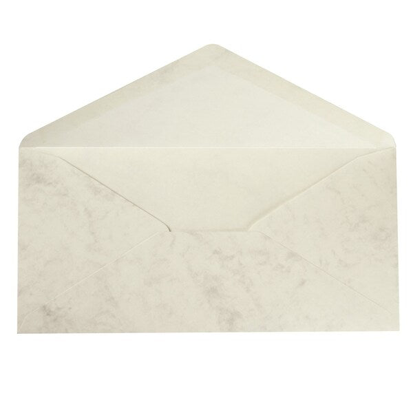 Envelope, DL, Tissue Lined, Marble, PK25