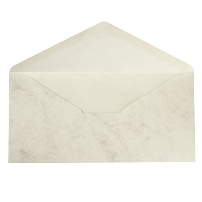 Envelope, DL, Tissue Lined, Marble, PK25