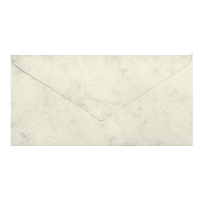 Envelope, DL, Tissue Lined, Marble, PK25