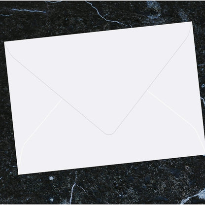 Envelope, EA5, Tissue Lined, White, PK25