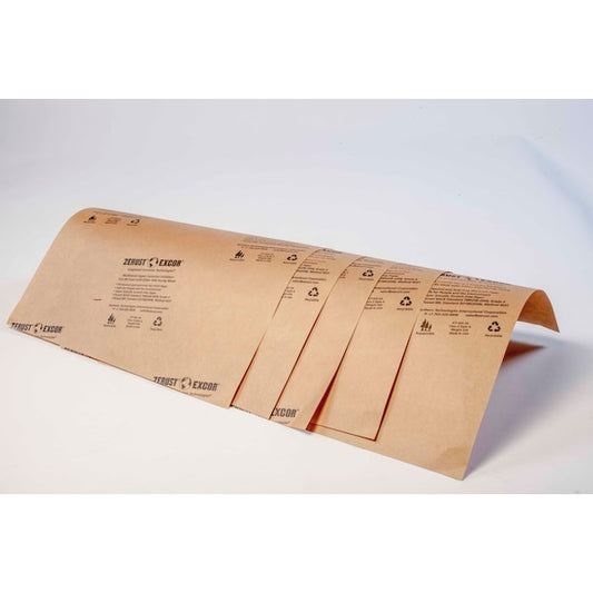 Zerust VCI Kraft Paper Sheets, 3, PK2000