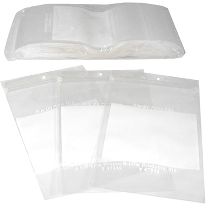 4" x 6" Reclosable Write-On Bags, PK 1000