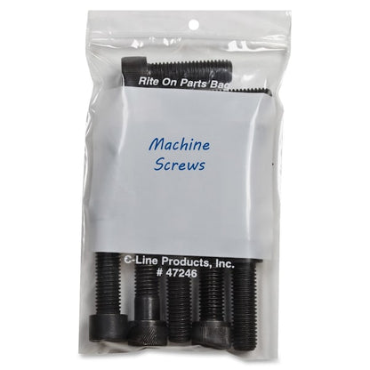 4" x 6" Reclosable Write-On Bags, PK 1000