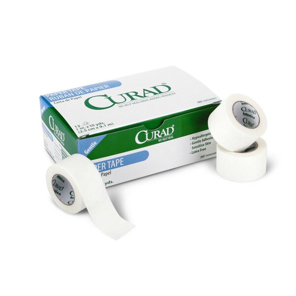 Tape, Roll, Paper, 1"X10yd, PK12