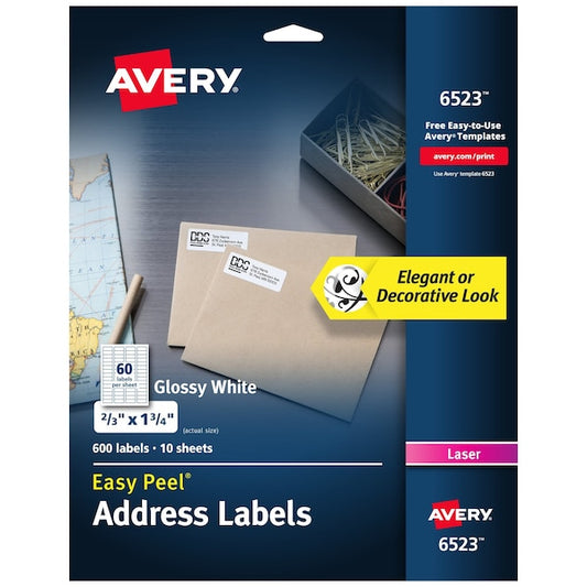 Address Labels, Sure Feed Techno, PK600