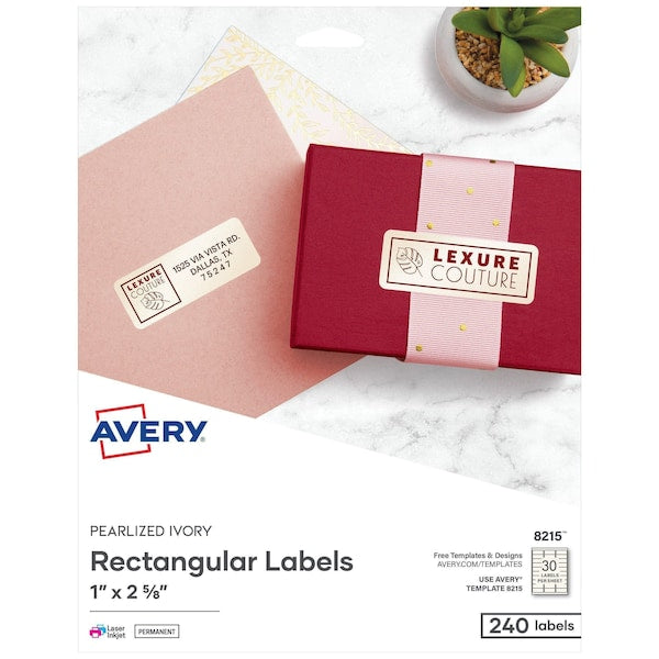 Printable Blank Address Labels, 1, PK240