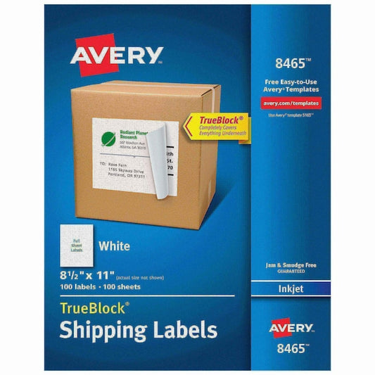 Shipping Labels, TrueBlock Techno, PK100