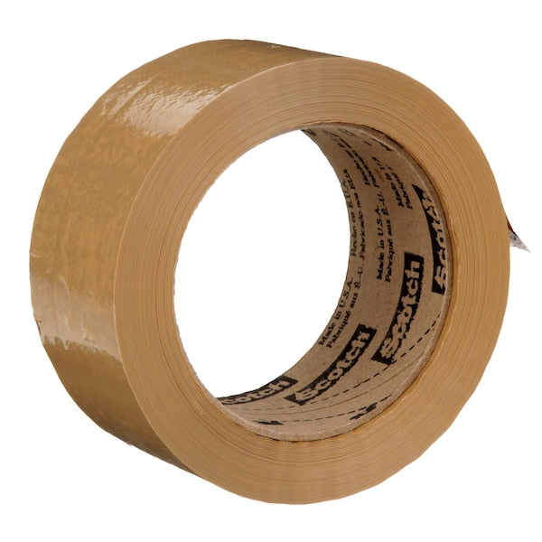 Box Sealing Tape, 48mm x 100 m, Tan, PK36