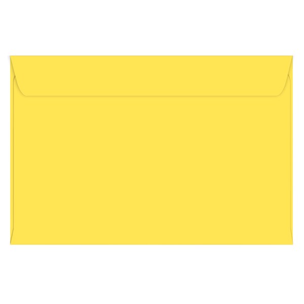 Envelope, Solid, 6"x9" Bright Yell, PK25