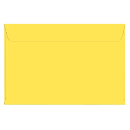 Envelope, Solid, 6"x9" Bright Yell, PK25