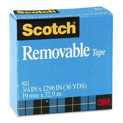 Tape, Rl, Removeable, 3/4X1296